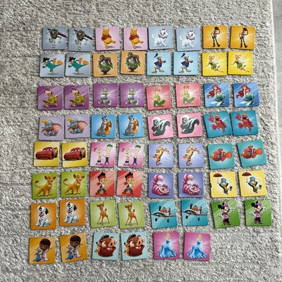 Disney Finding Dory & Disney Matching Memory Game- 2 Games - 2 Skill Levels - Picture 7 of 14